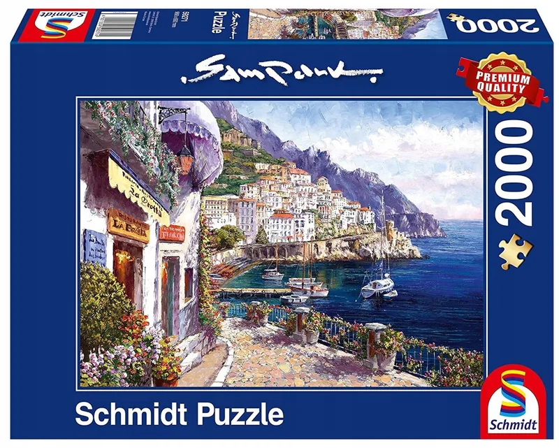 Sam Park Afternoon in Amalfi - Puzzel van Schmidt Spiele, editie Meerkleurig – doos