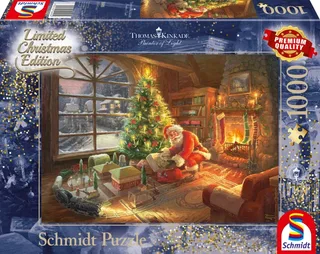 Santa Claus is here (1000) - Schmidt Legpuzzel from Schmidt Spiele – box 2 of 2