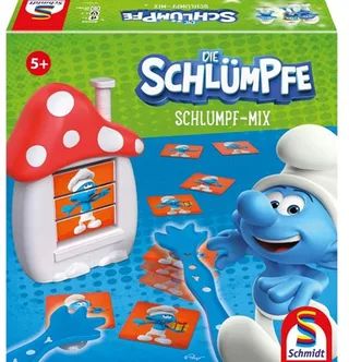 Smurfen Showdown – Bliksemsnel Reactiespel voor Kinderen de Schmidt Spiele – boîte 1 sur 5