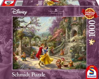 Sneeuwwitje: Dansen met de prins (1000) - Schmidt Legpuzzel von Schmidt Spiele – Schachtel 2 von 2