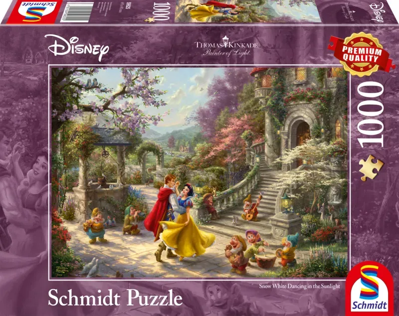 Sneeuwwitje: Dansen met de prins (1000) - Schmidt Legpuzzel von Schmidt Spiele – Schachtel 2 von 2