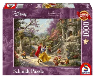 Sneeuwwitje: Dansen met de prins (1000) - Schmidt Legpuzzel von Schmidt Spiele – Schachtel 1 von 2