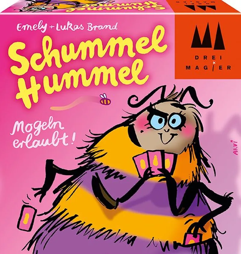 spellen 40881 - drie goochelspellen, bedrieger hommel fra Schmidt Spiele – æske