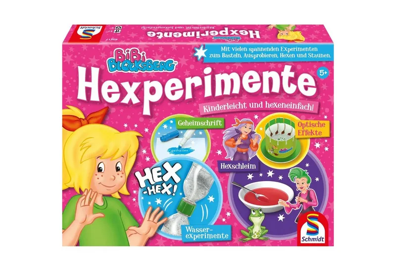 Spiel Bibi Blocksberg, Hexperimente from Schmidt Spiele – box