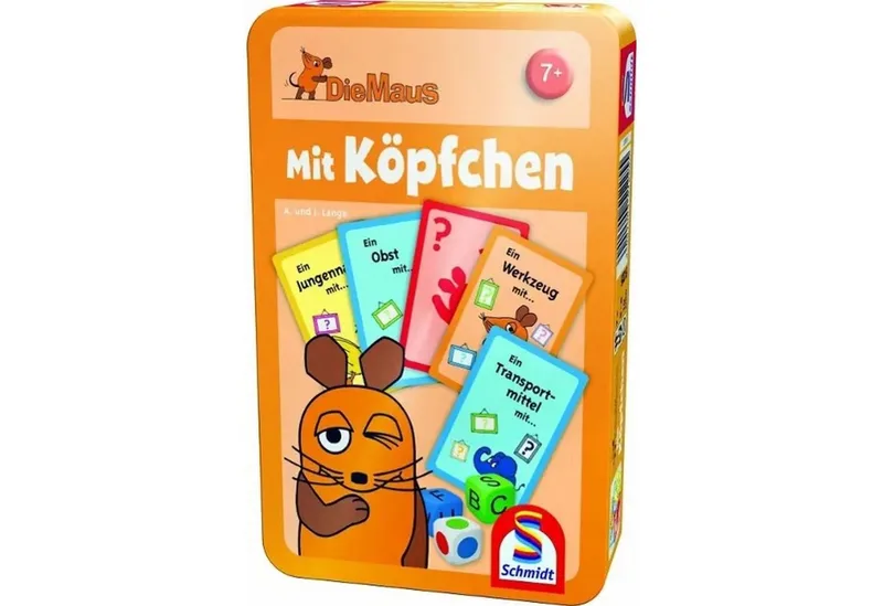 Spiel Die Maus - Mit Köpfchen fra Schmidt Spiele – æske