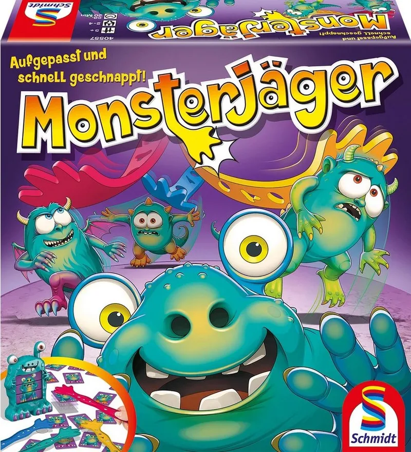 Spiel Monsterjäger from Schmidt Spiele, Bunt edition – box
