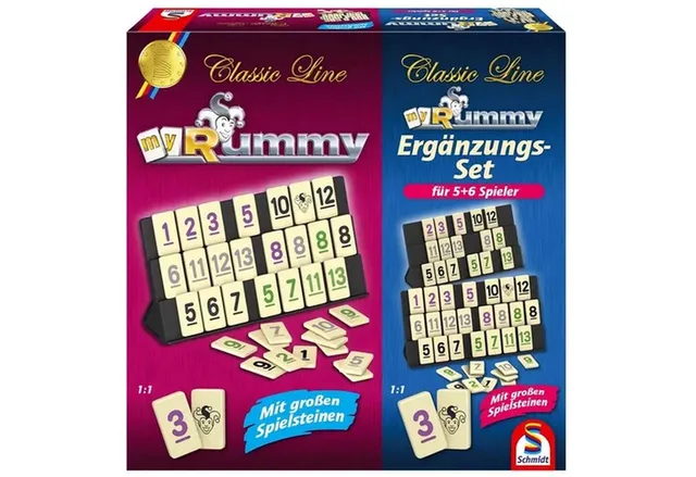 Spiel MyRummy Erweiterung Classic Line für 5 & 6 Spieler