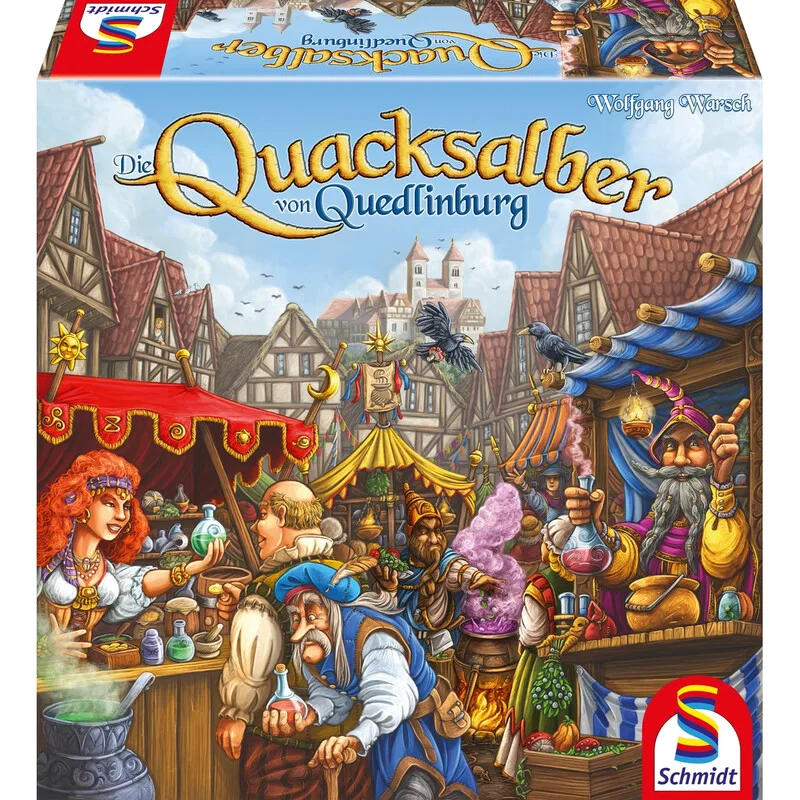 Spiele 49341 Familienspiele Die Quacksalber von Quedlinburg ab 10 Jahre de Schmidt Spiele – boîte