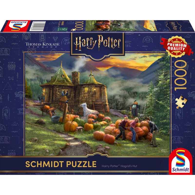 Spiele 58660 Familienspiele Wizarding World, Harry Potter™, Hagrid‘s Hut ab 12 Jahre von Schmidt Spiele – Schachtel