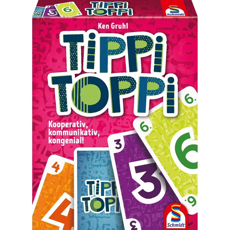 Spiele 75051 Familienspiele Tippi Toppi ab 8 Jahre de Schmidt Spiele – boîte