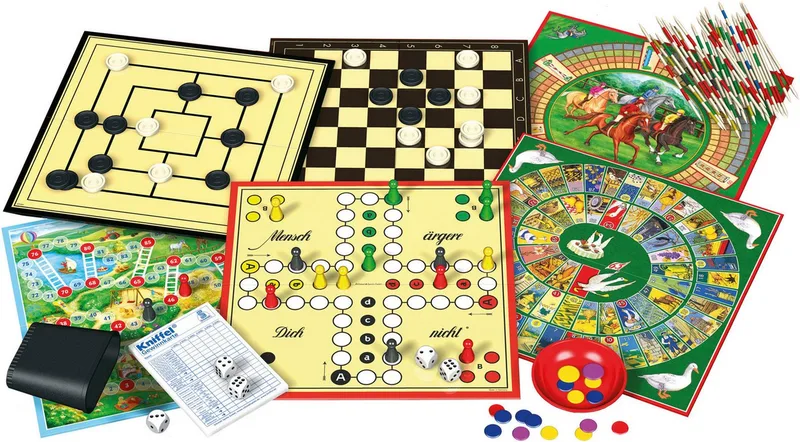 Spielesammlung, 100 Spielmöglichkeiten de Schmidt Spiele – boîte 2 sur 2