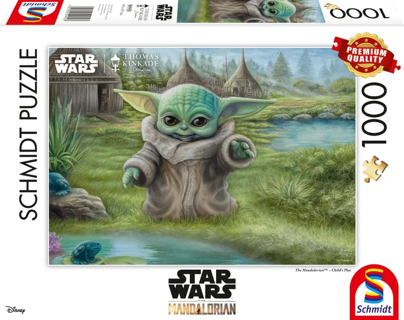 Star Wars puzzel - The Mandalorian - 1000 stukjes - Legpuzzel. from Schmidt Spiele, Multicolour edition – box