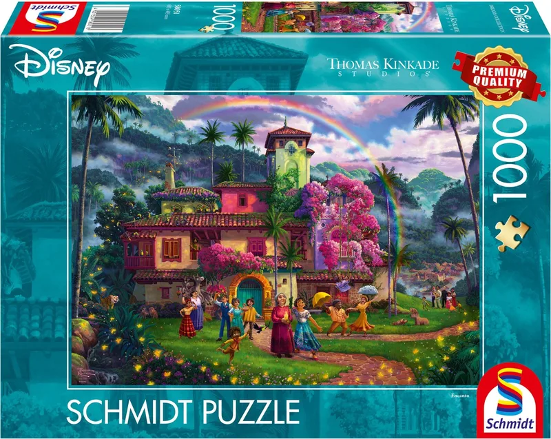 Thomas Kinkade Studios - Disney Encanto, 1000 stukjes de Schmidt Spiele, édition Multicolore – boîte