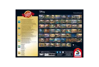 Thomas Kinkade Studios - Disney Mickey en Minnie in Italië, 1000 stukjes van Schmidt Spiele, editie Meerkleurig – doos 3 van 4