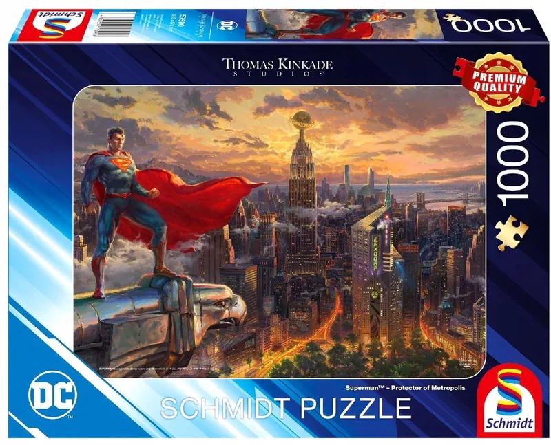 Thomas Kinkade Superman Puzzel 1000 Stukken from Schmidt Spiele – box