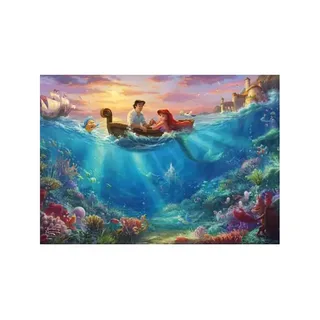 Tin - Thomas Kinkade: Disney - Arielle (500 Pieces) 2D Puzzels van Schmidt Spiele – doos 2 van 2