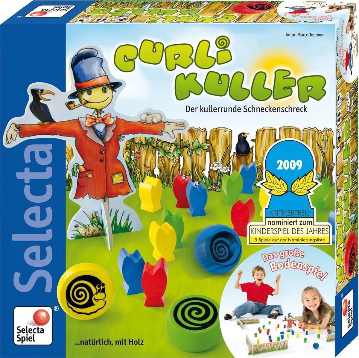 Curli Kuller - Indoor Actiespel från Selecta – kartong