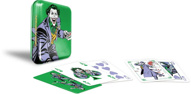 DC COMICS Tins - THE JOKER de Shuffle – boîte