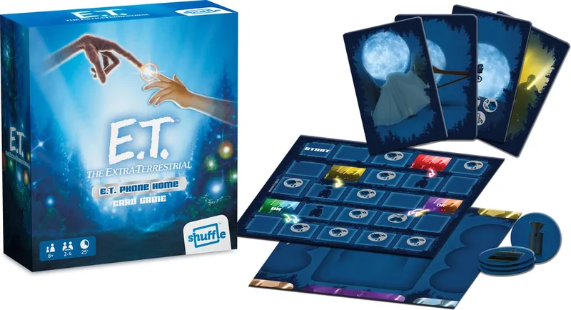 E.T. - Shuffle Retro - Kaartspel de Shuffle – boîte
