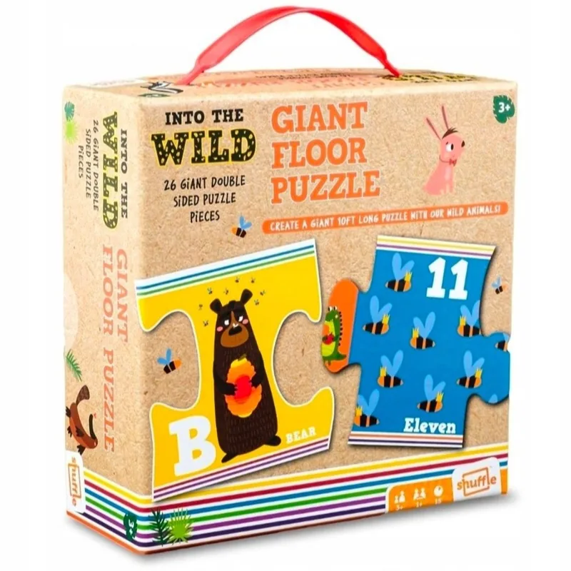 Into the wild vloerpuzzel 26 delig de Shuffle, édition Mix – boîte
