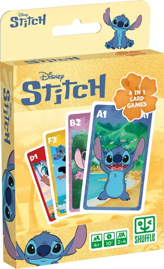 Lilo & Stitch - 4-in-1 Kaartspellen (Kwartet, memo, snap de Shuffle – boîte 1 sur 3