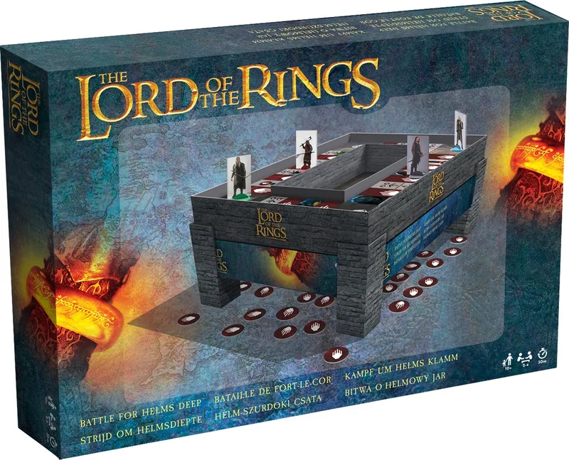 Lord of the Rings Battle for Helm's Deep - Bordspel - Familiespel voor jong & oud from Shuffle – box