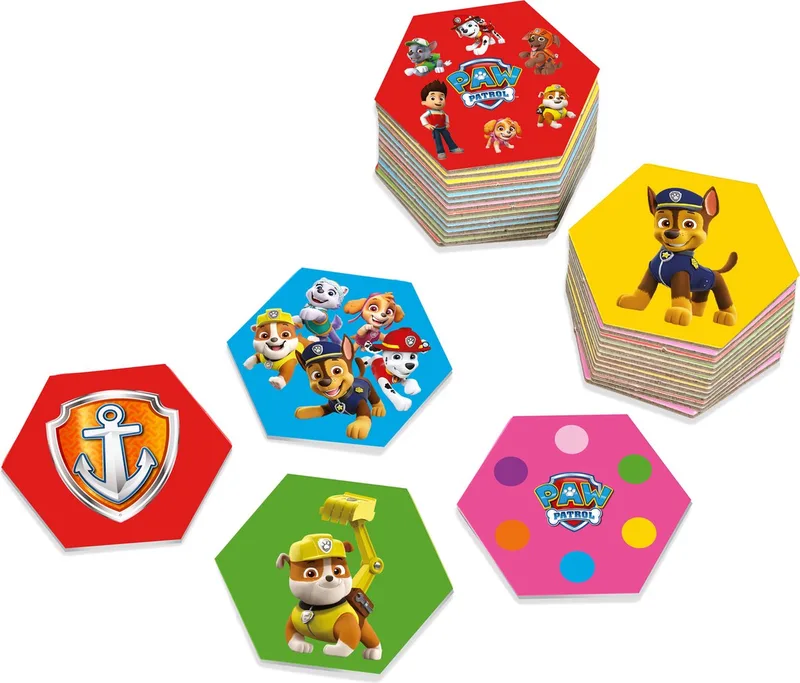 Paw Patrol - Match - Educatief spel - Bordspel - Familiespel - Matchen - 3 jaar fra Shuffle, Flerfarvet-udgave – æske
