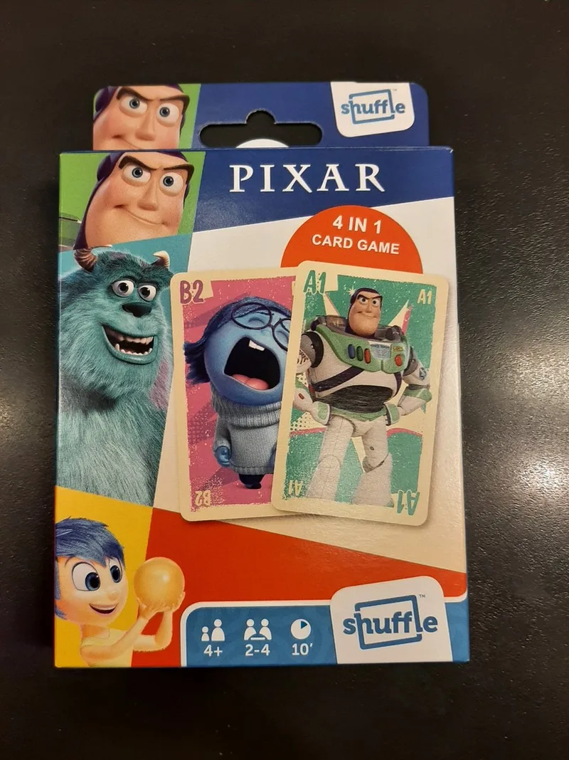 Pixar kwartet fra Shuffle – æske