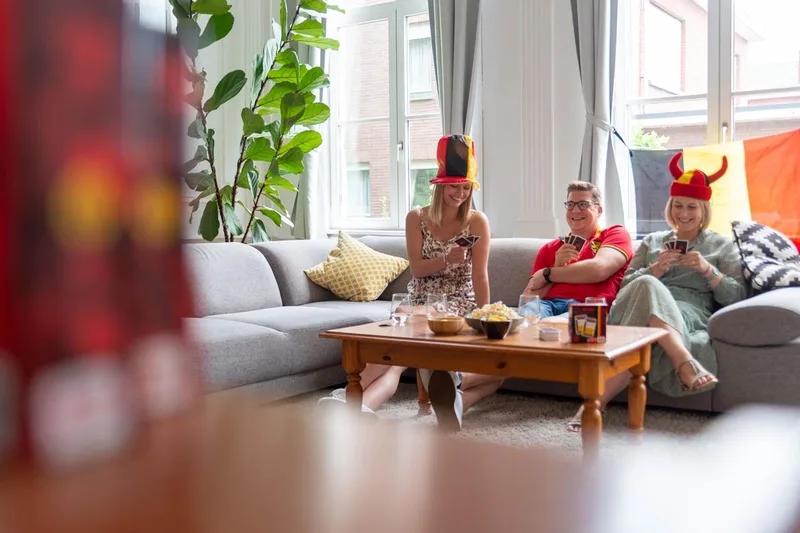 Rode Duivels - Diables Rouges - Belgian Red Devils - Shuffle - Kaartspel - Schwalbe spel fra Shuffle – æske