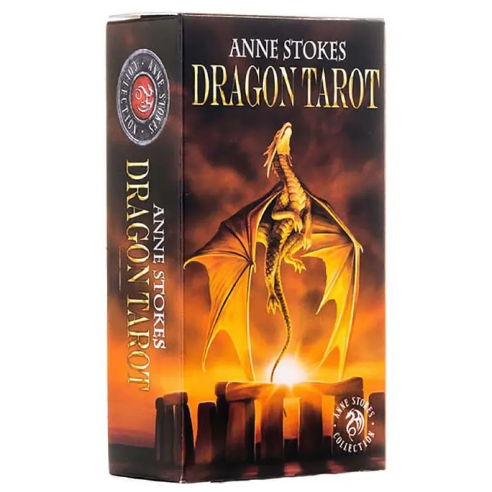 Tarot Anne Stokes Dragon Kortspel från Shuffle – kartong