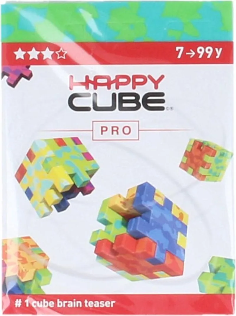 Happy Cube Pro Puzzel Groen/Blauw from SmartGames, Green edition – box