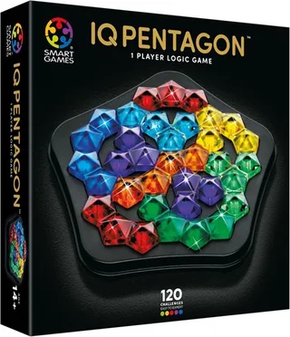 IQ Deluxe Pentagon de SmartGames – boîte 1 sur 5