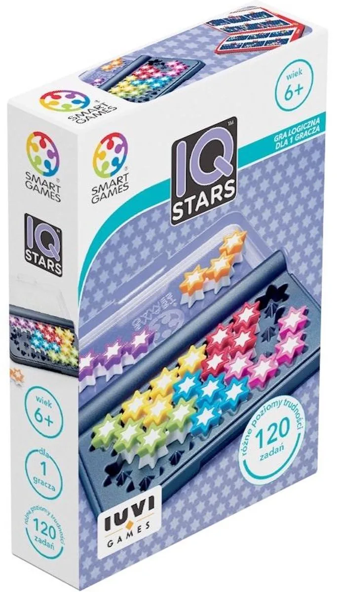 IQ Stars - (PL) IUVI Games - Poolse versie von SmartGames – Schachtel