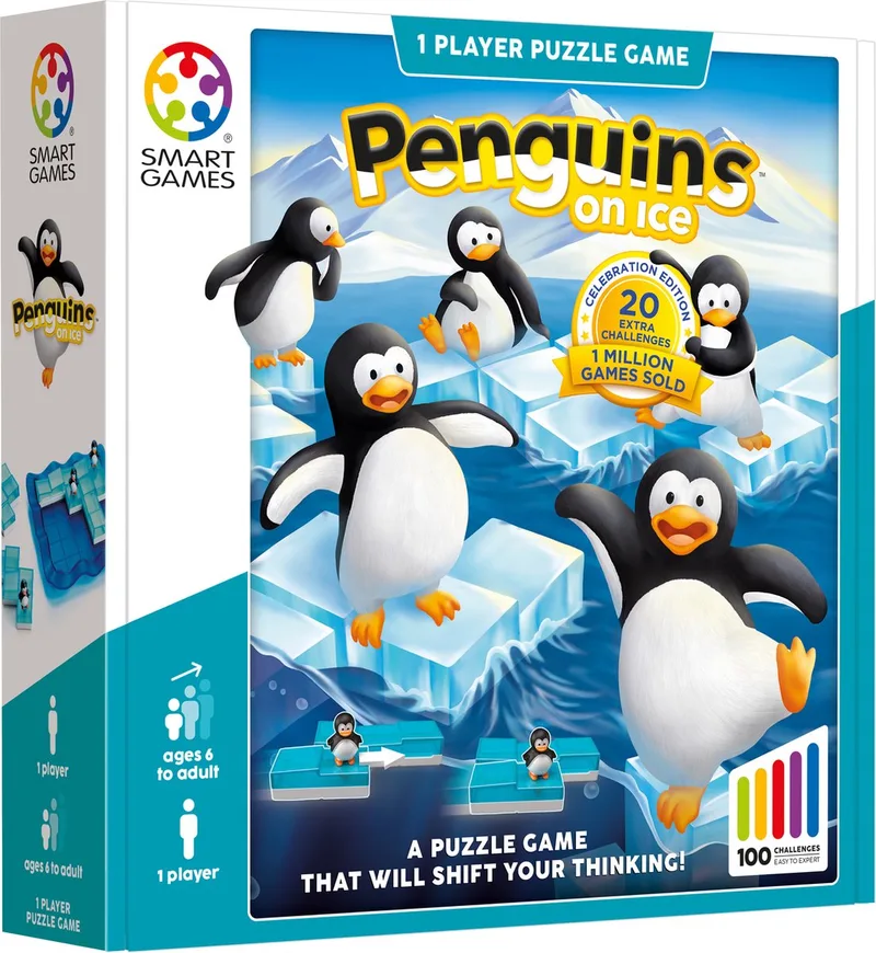 Penguins On Ice van SmartGames, editie Meerkleurig – doos