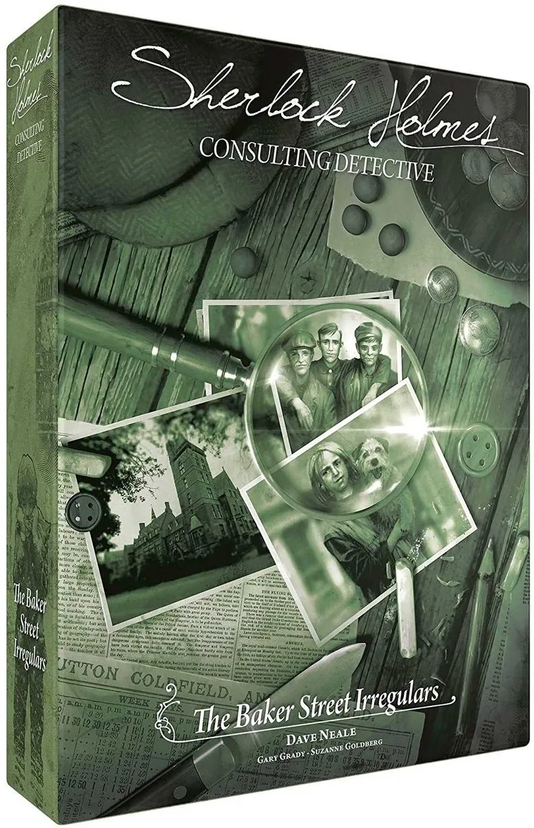 Sherlock Holmes Consulting Detective - The Baker Street Irregulars fra Space Cowboys – æske