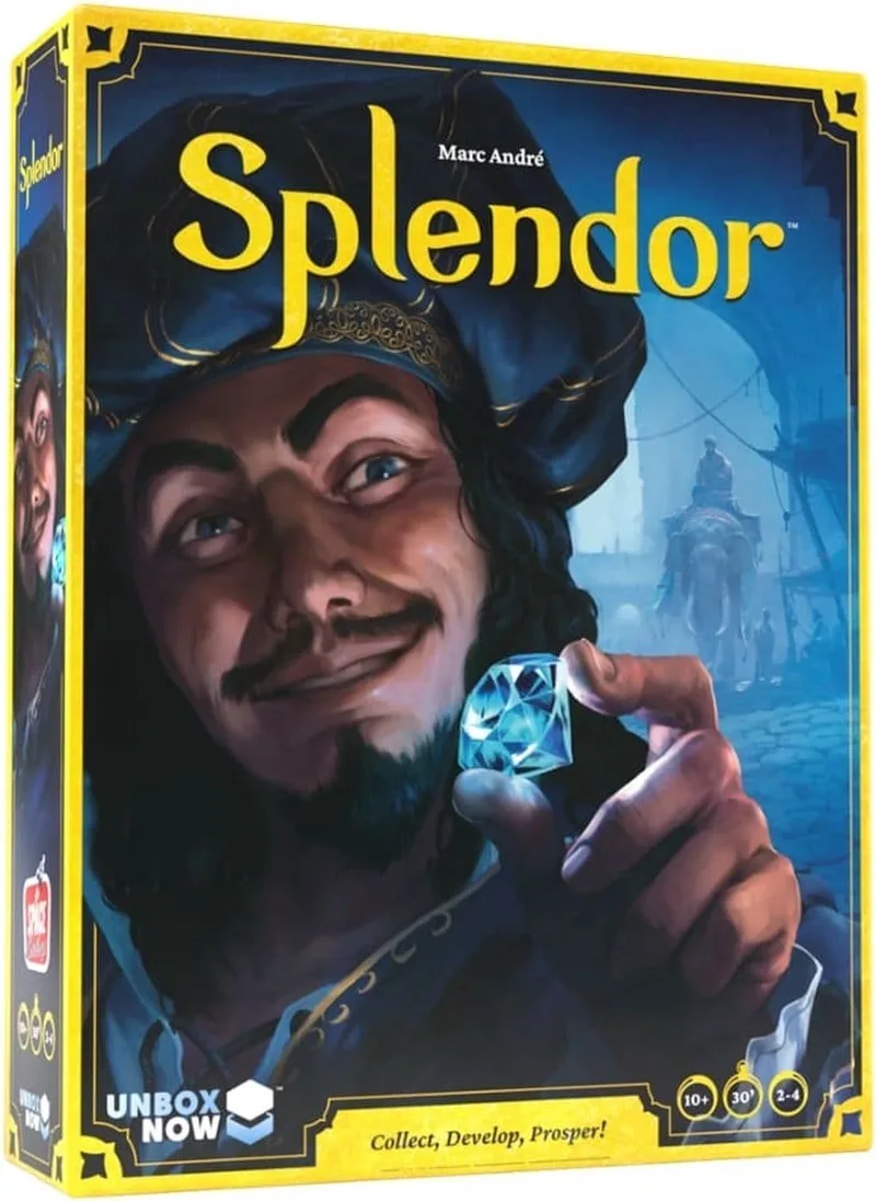 Splendor - Engelstalig Bordspel fra Space Cowboys – æske