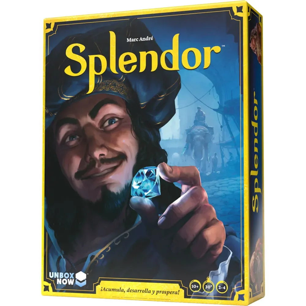 Jeu De Société Splendor Recomendada 10 Version Espagnole de Space Cowboys – boîte