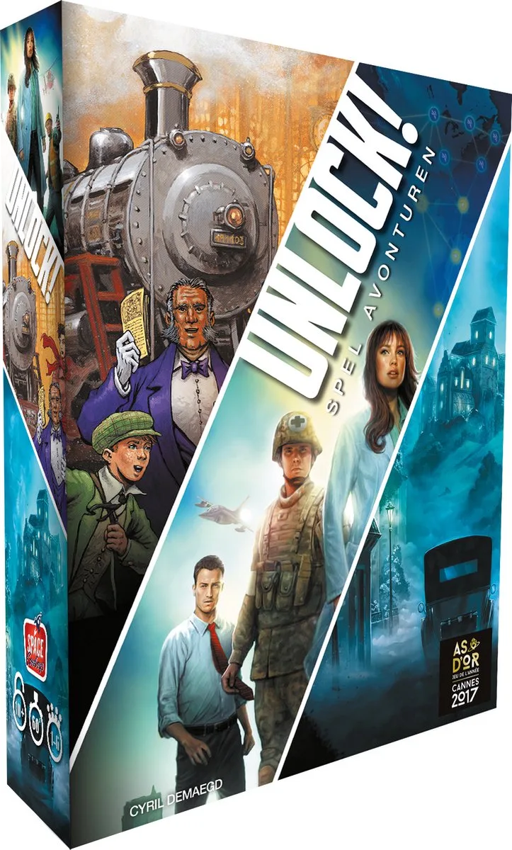 Unlock! 10: Spel Avonturen - Escape Room Spel van Space Cowboys – doos