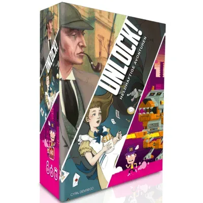 Unlock! 5 Heldhaftige Avonturen from Space Cowboys – box