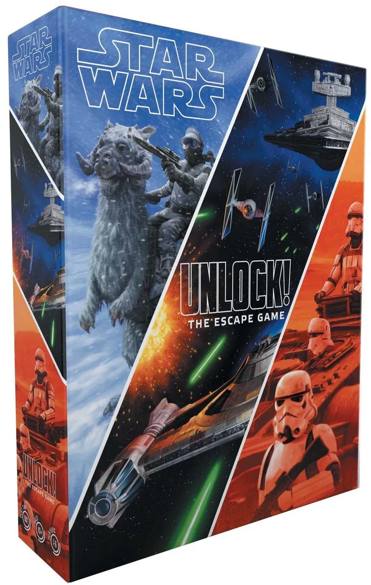 Unlock! Star Wars - Escape Room Spel - Engelstalige uitgave fra Space Cowboys – æske