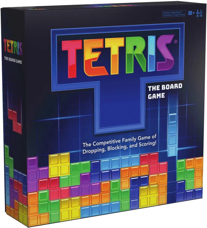 Tetris le jeu – Bordspel – 2-4 spelers – Tetris - Franse versie de Spin Master Games – boîte