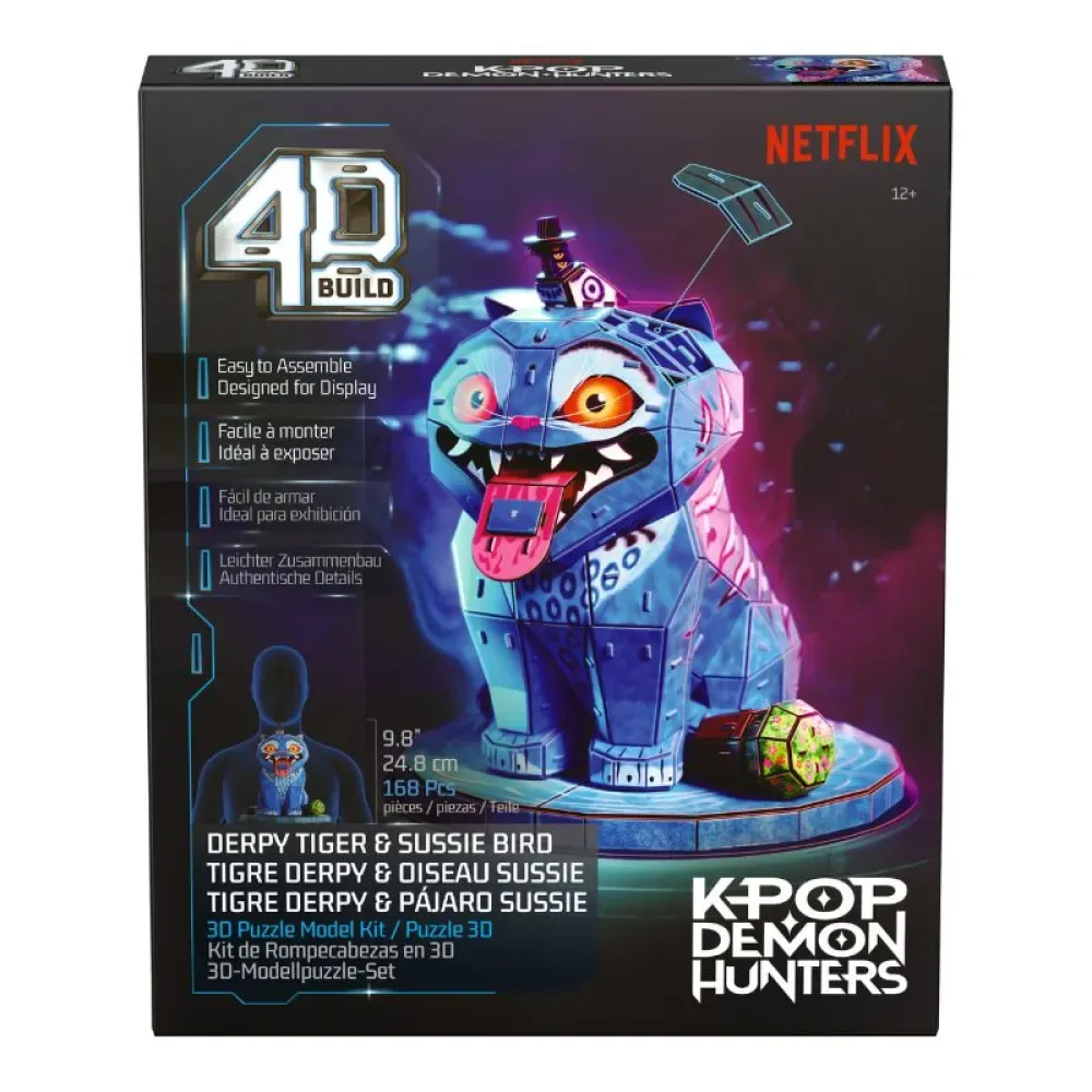 Kpop Demon Hunters Derpy Puzzel fra Spin Master – æske