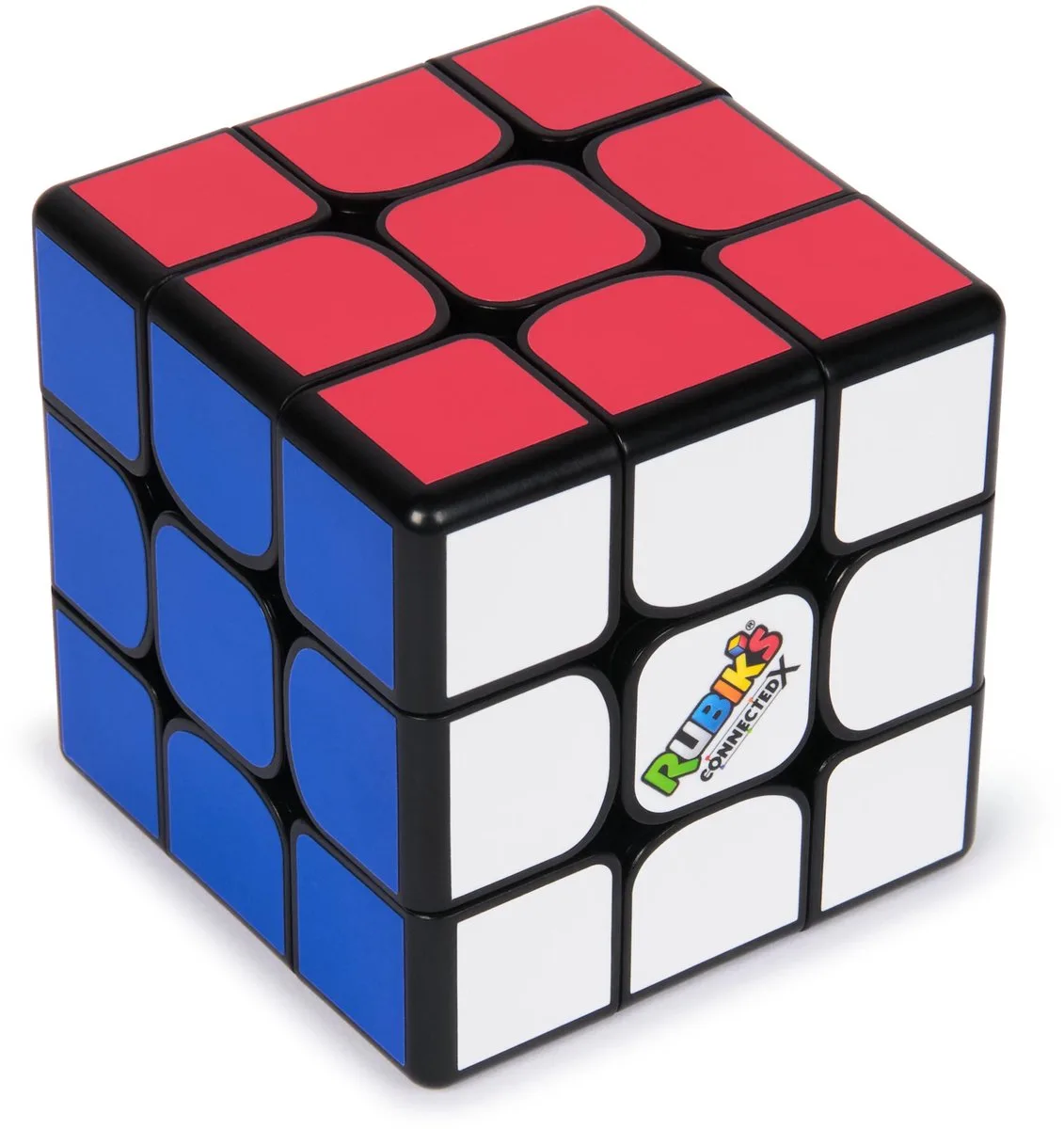 Rubik’s Connected X – Bluetooth 3×3 Speed Cube met Leer-App voor Beginners & Gevorderden – Vanaf 8 jaar de Spin Master, édition Multicolore – boîte