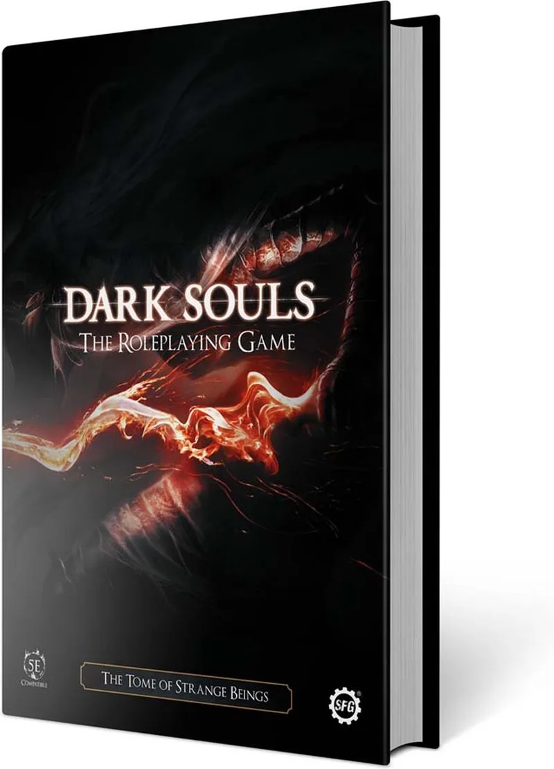 Dark Souls: The Roleplaying Game - RPG from Steamforged Games, The Tome of Strange Beings edition – box