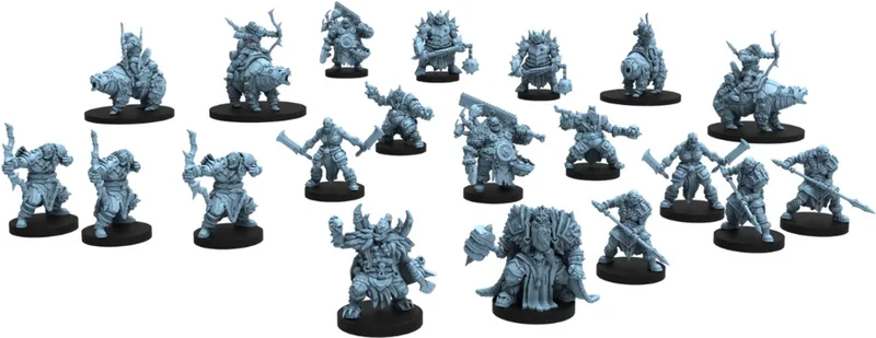 Epic Encounters Halls of the Orc King - RPG Miniaturen - Steamforged Games from Steamforged Games – box