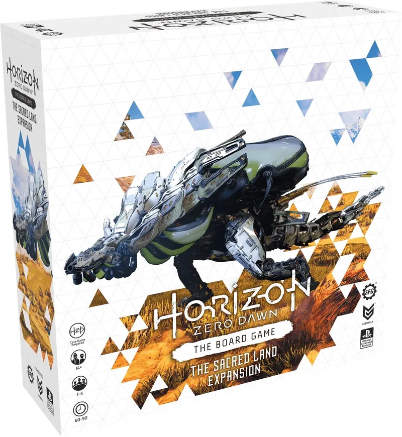 Horizon Zero Dawn Board Game - The Sacred Land Expansion - Uitbreiding - Engelstalig from Steamforged Games – box