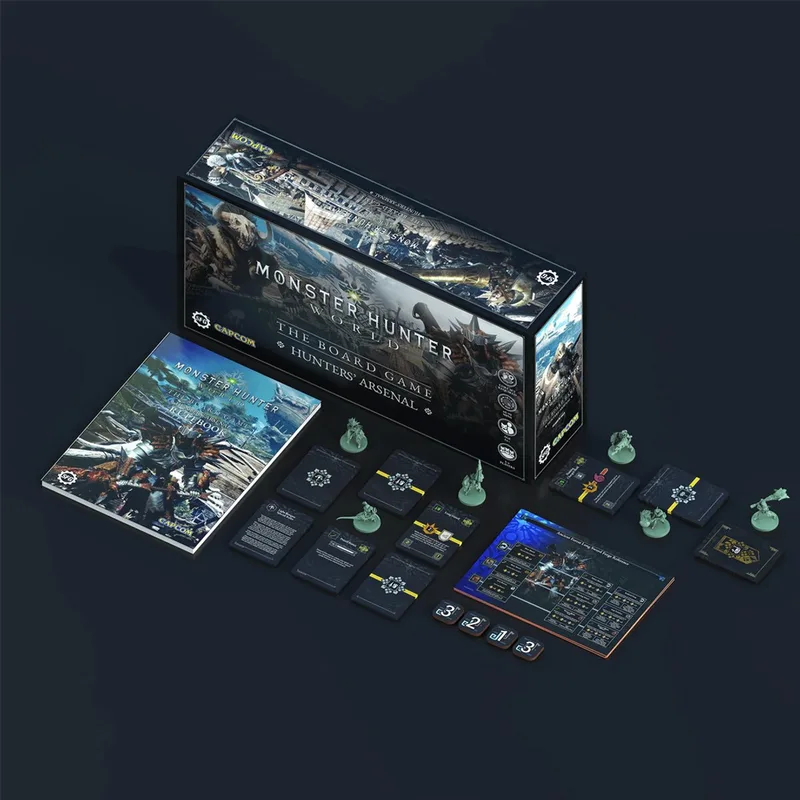 Monster Hunter World Hunter's Arsenal - Bordspel - Uitbreiding - Engels de Steamforged Games – boîte