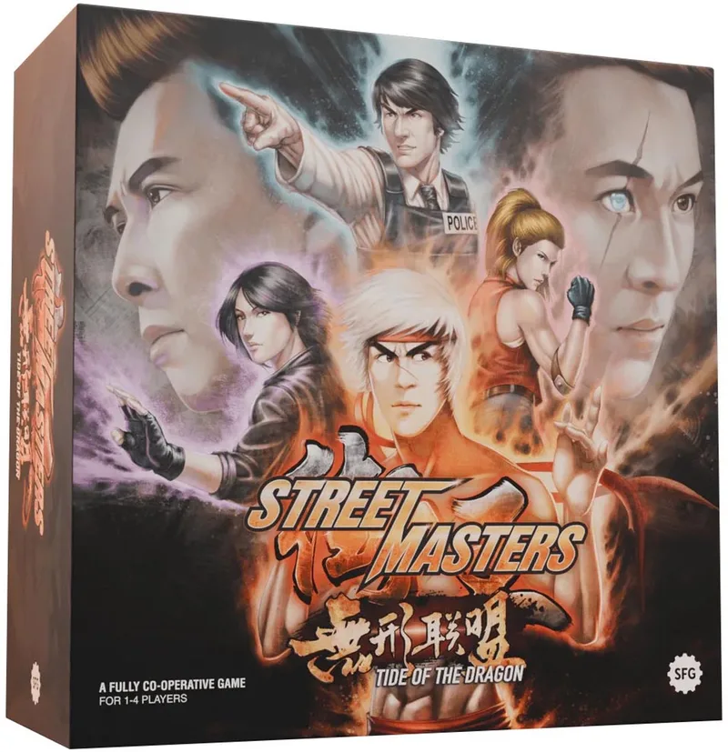 Street Masters: Tide of the Dragon - Bordspel - Engels - Steamforged Games de Steamforged Games – boîte