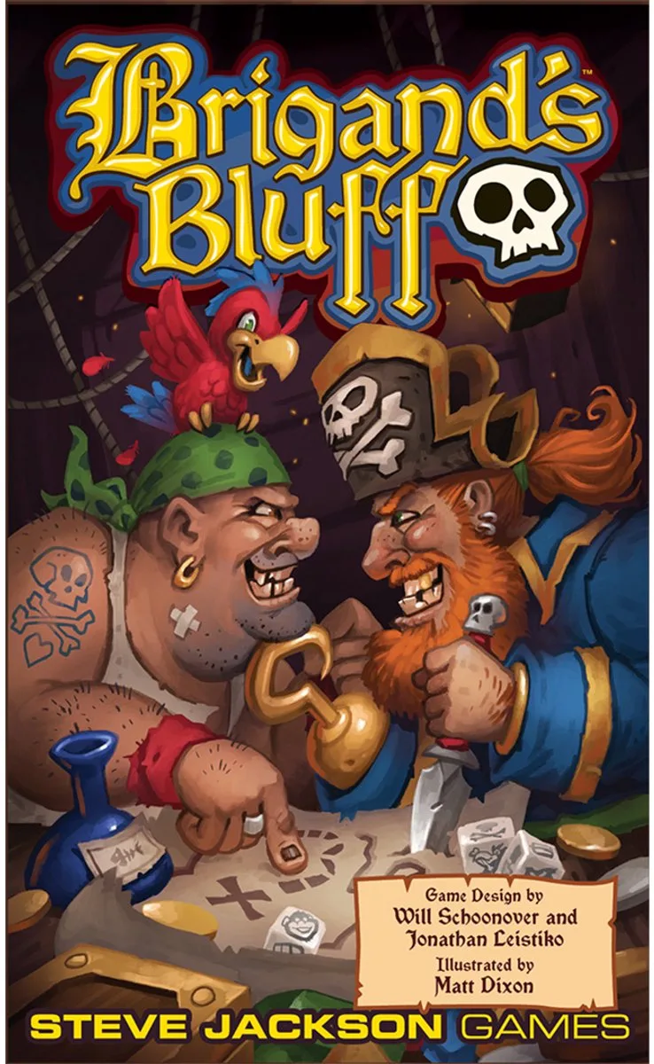 Brigand's Bluff - Dobbelspel - Engels - Steve Jackson Games van Steve Jackson Games, editie Multicolor – doos