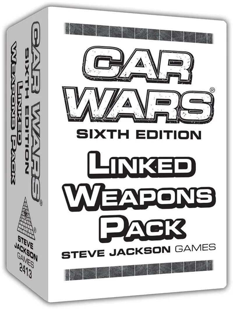 Car Wars: Linked Weapons Pack - Uitbreiding - Bordspel - Engels - Steve Jackson Games van Steve Jackson Games – doos